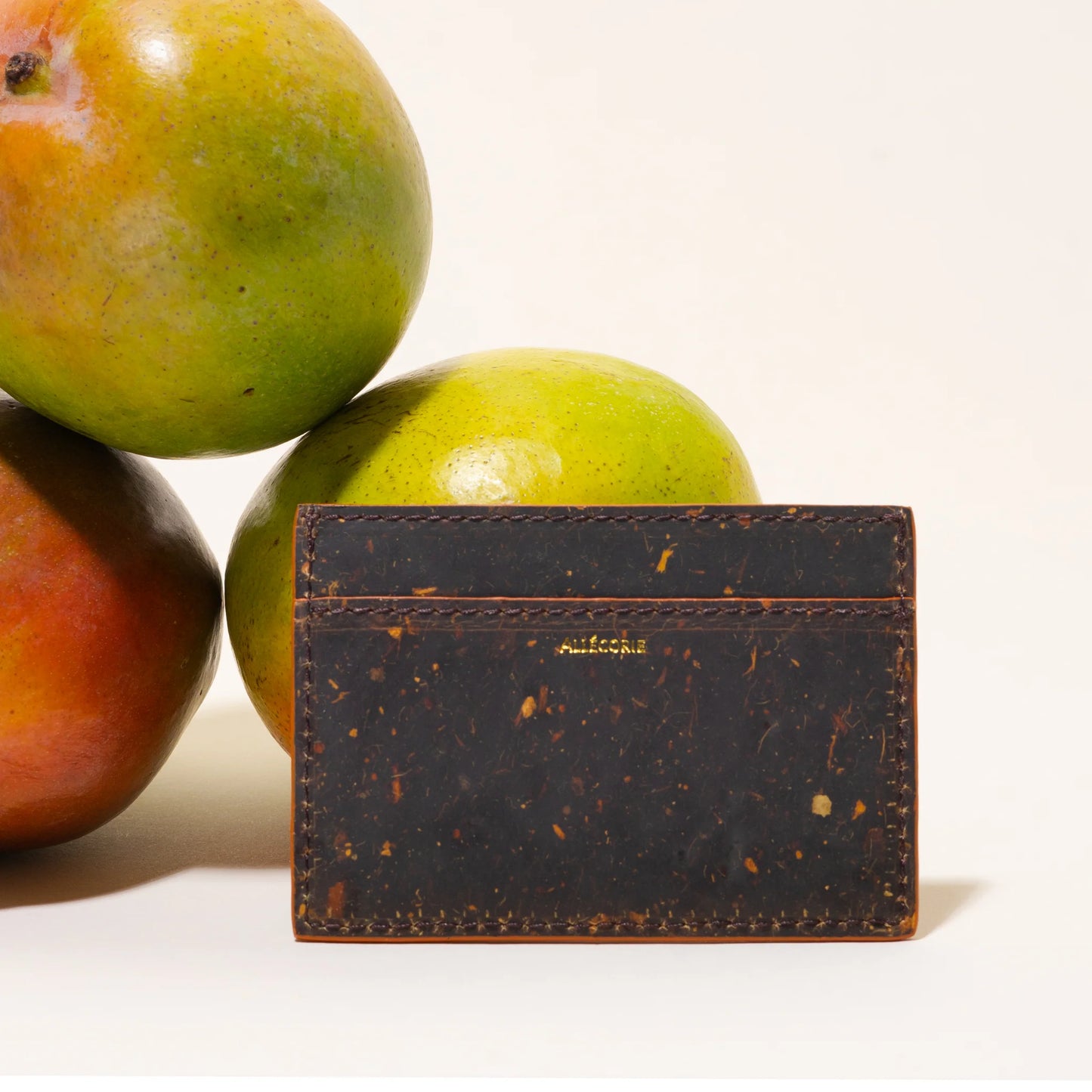 Mango Leather Puzzle Cardholder