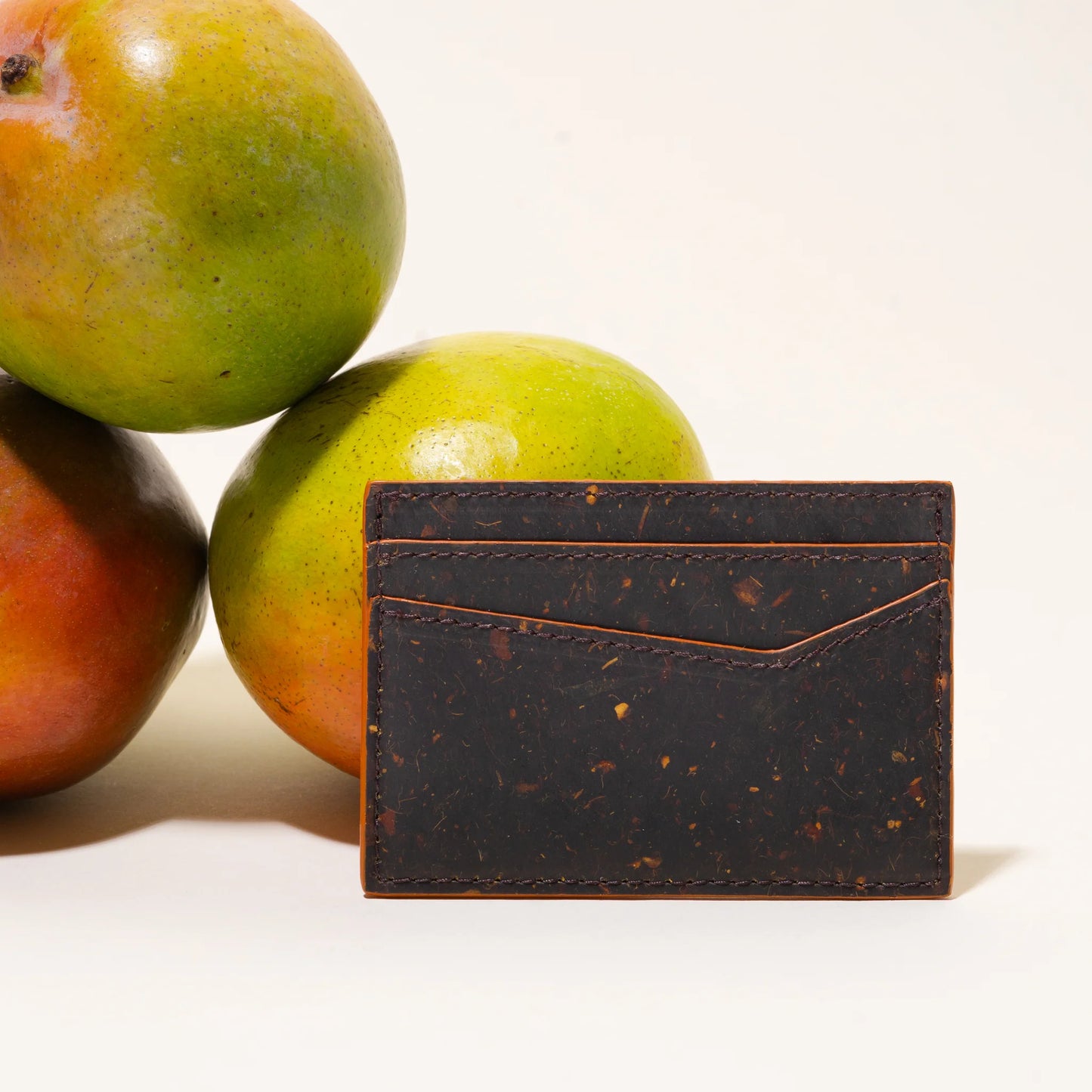 Mango Leather Puzzle Cardholder