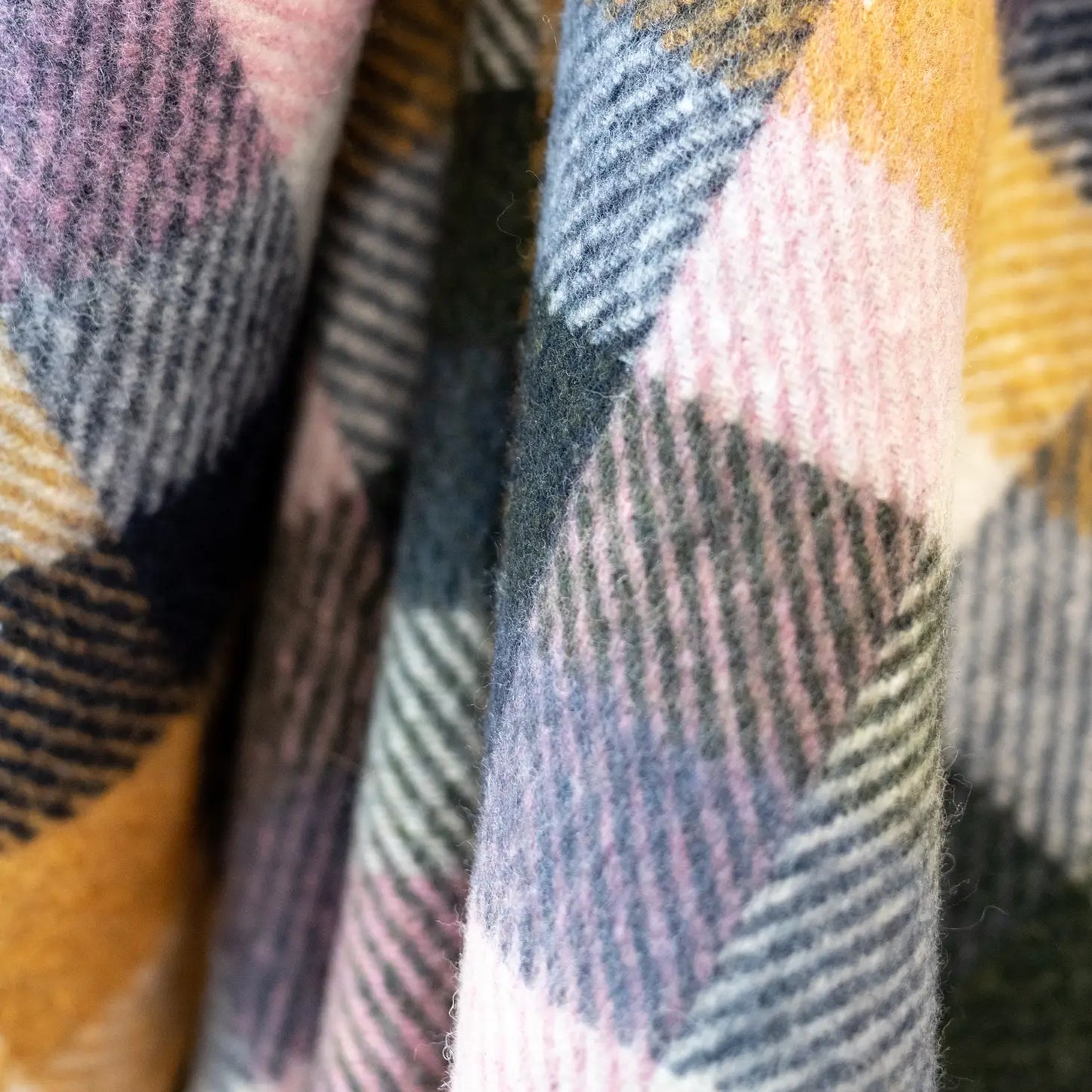 House Blanket ~ Willow Herringbone Check