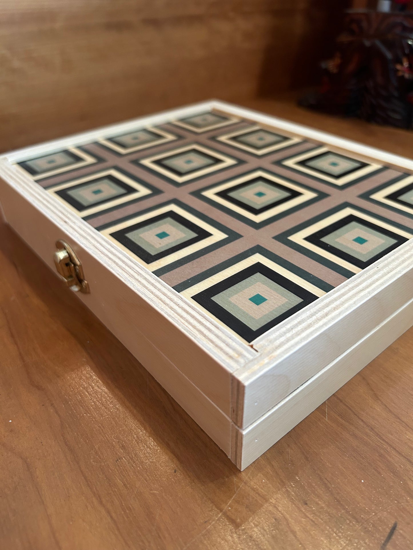 Backgammon Set (Travel) ~ Squaresvile Gray
