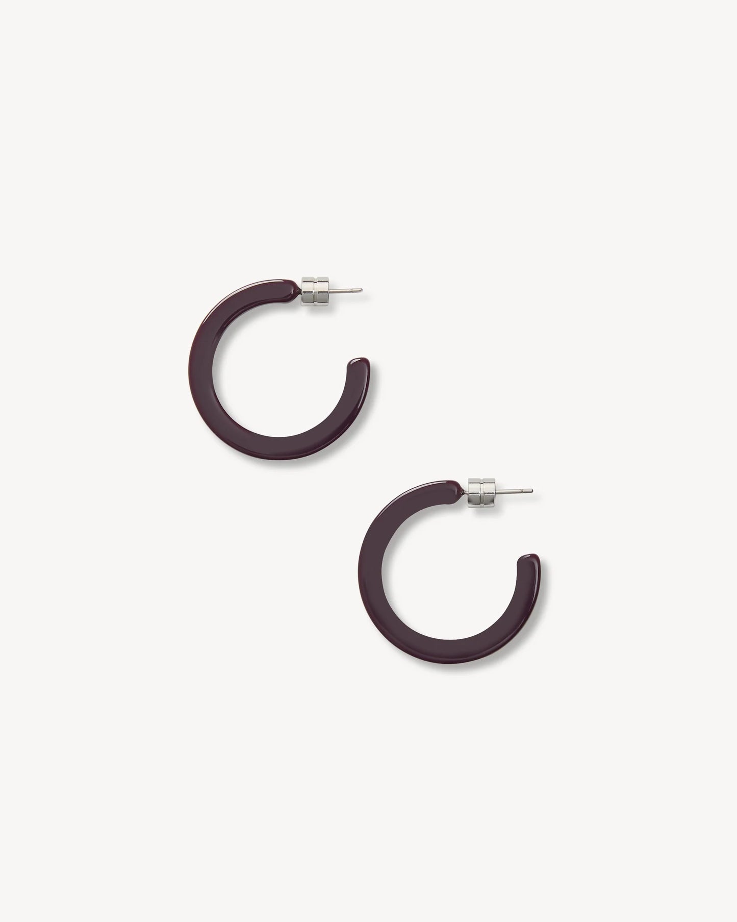 Mini Hoops ~ Royal Peony