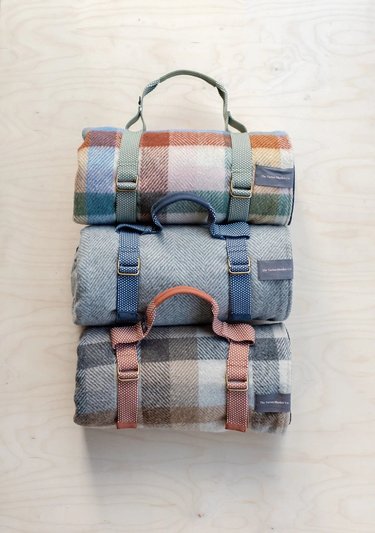 Recycled Picnic Blanket ~ Buchanan Autumn Tartan