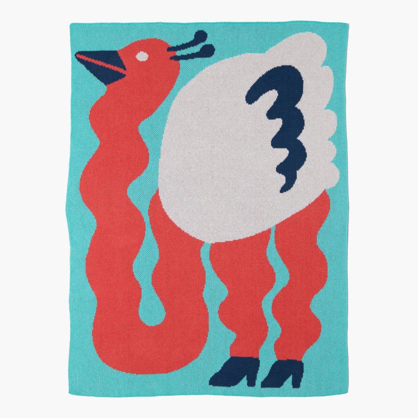 Mini Blanket ~ Ostrich in Heels