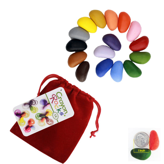 16 Colors in a Red Velvet Bag