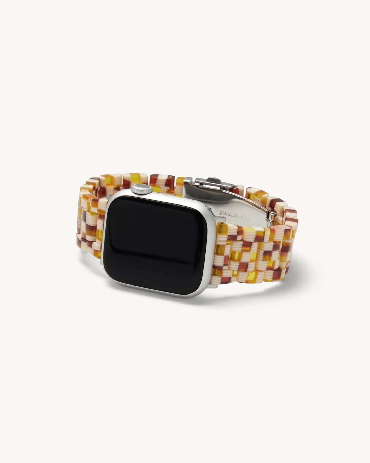 Apple Watch Band (42/44/45) ~ Tortoise Checker
