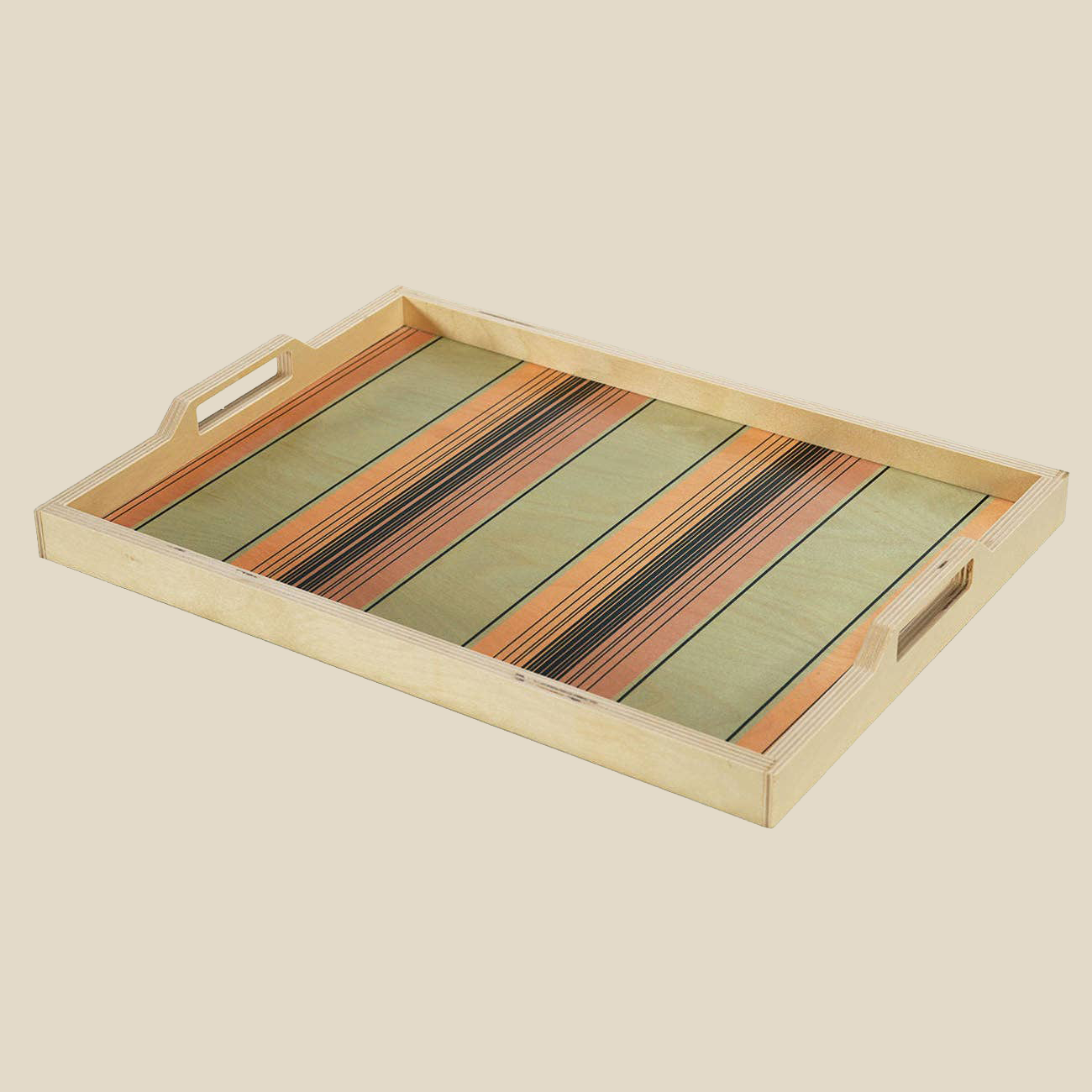 Large Serving Tray ~ Adam Seafoam