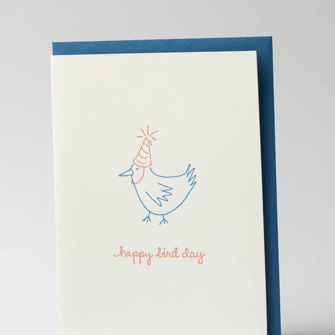 Birthday Greeting Card ~ Happy Bird Day