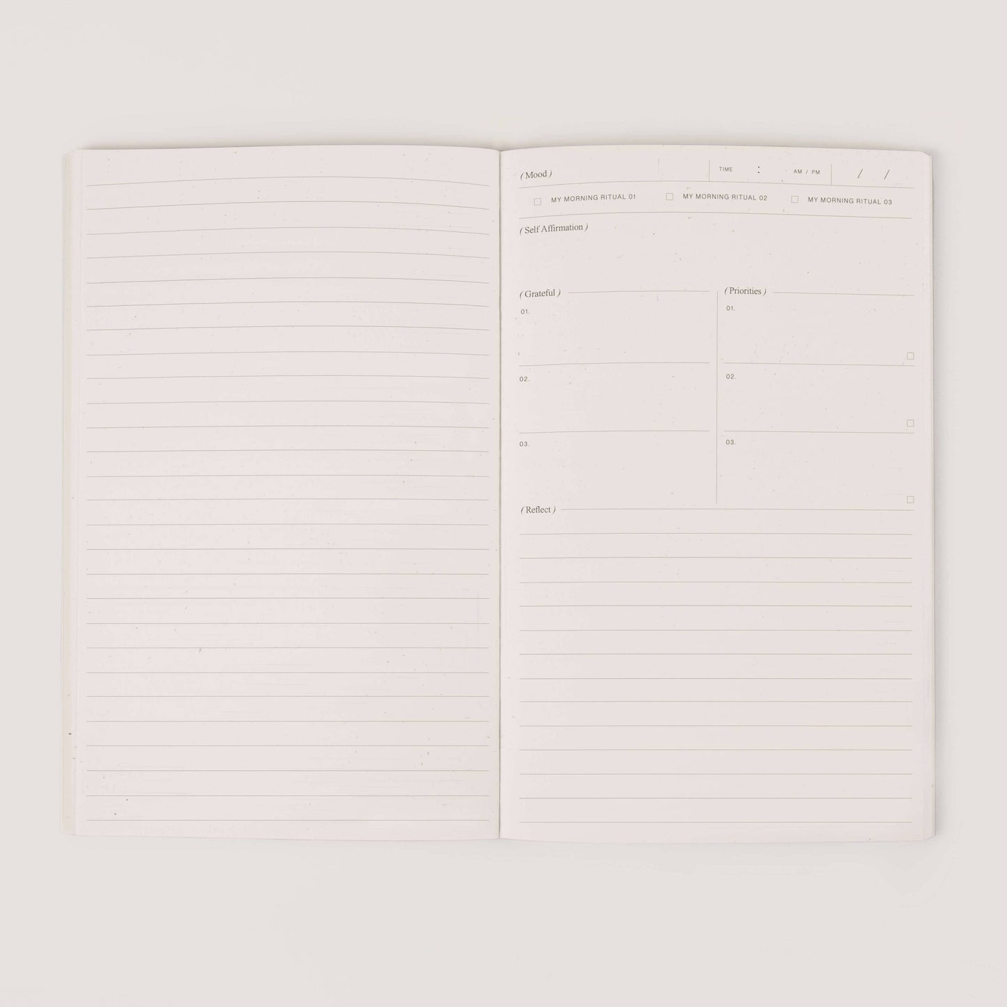 Morning Routine Journal