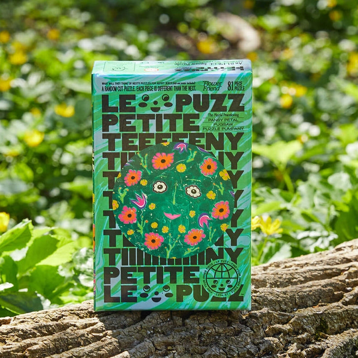 Flower Friend | Shop Le Puzz Random Cut Puzzles (81 Pieces