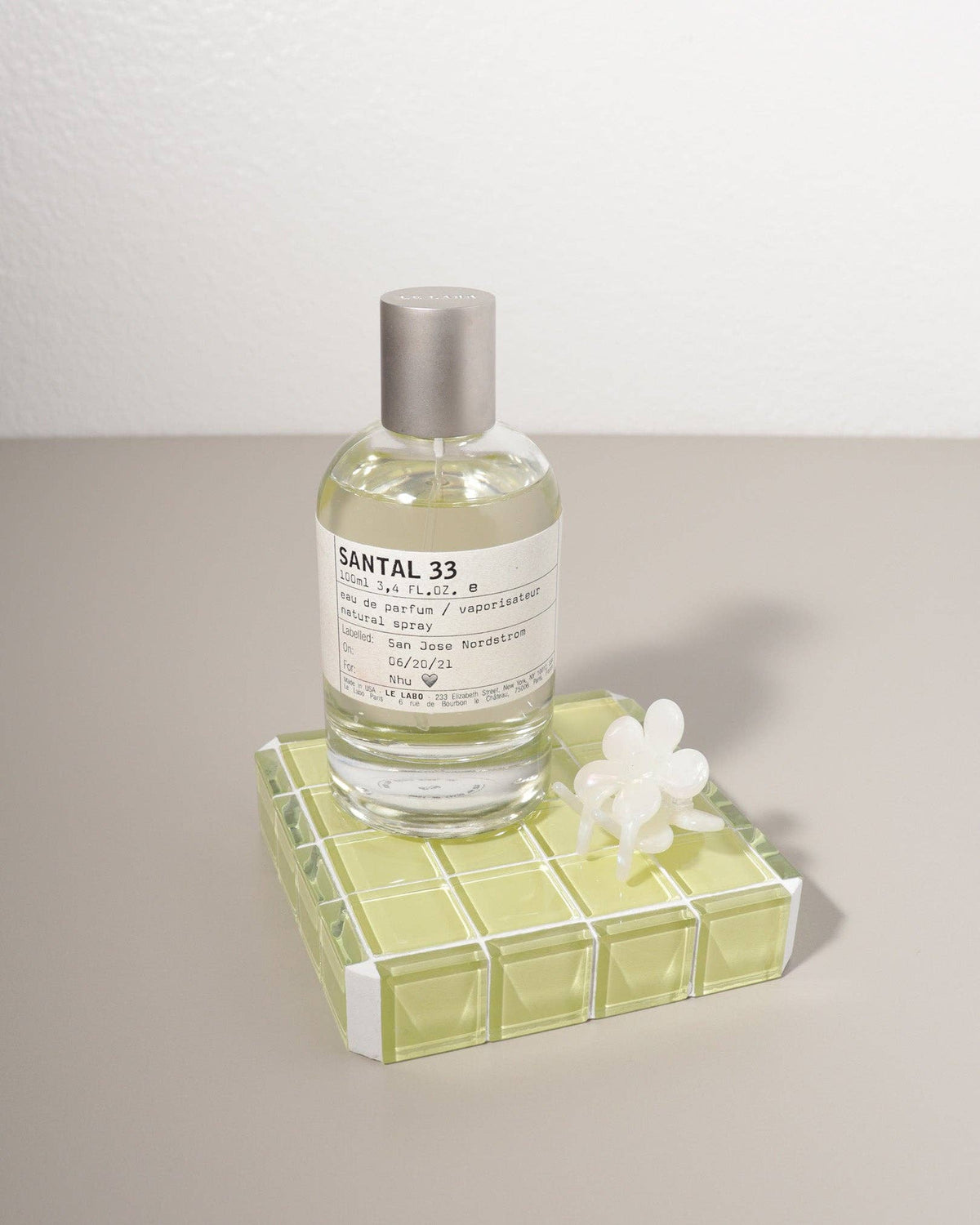 Glass Tile Coaster ~ It's Lemon