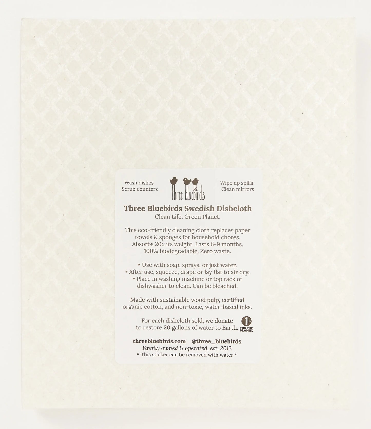 Swedish Dishcloth ~ Berries