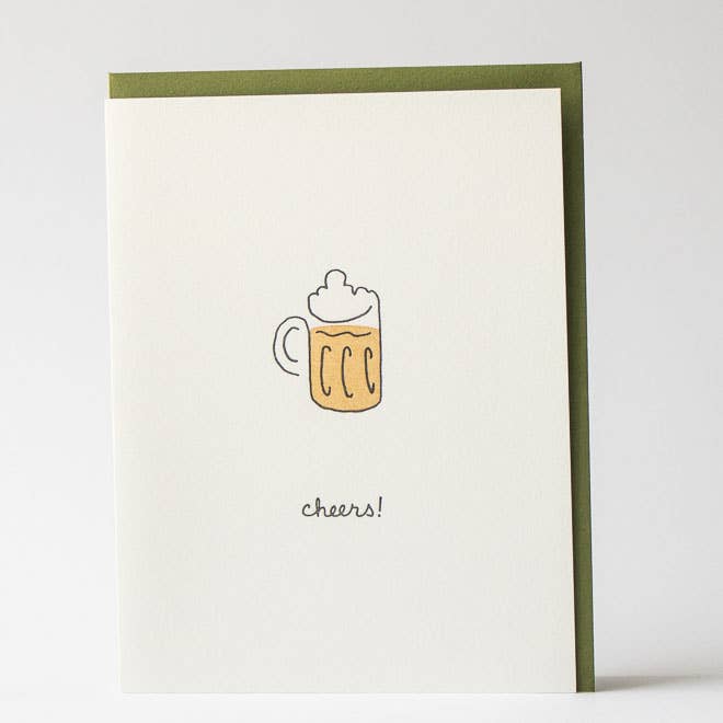 Appreciation Greeting Card ~ Cheers!