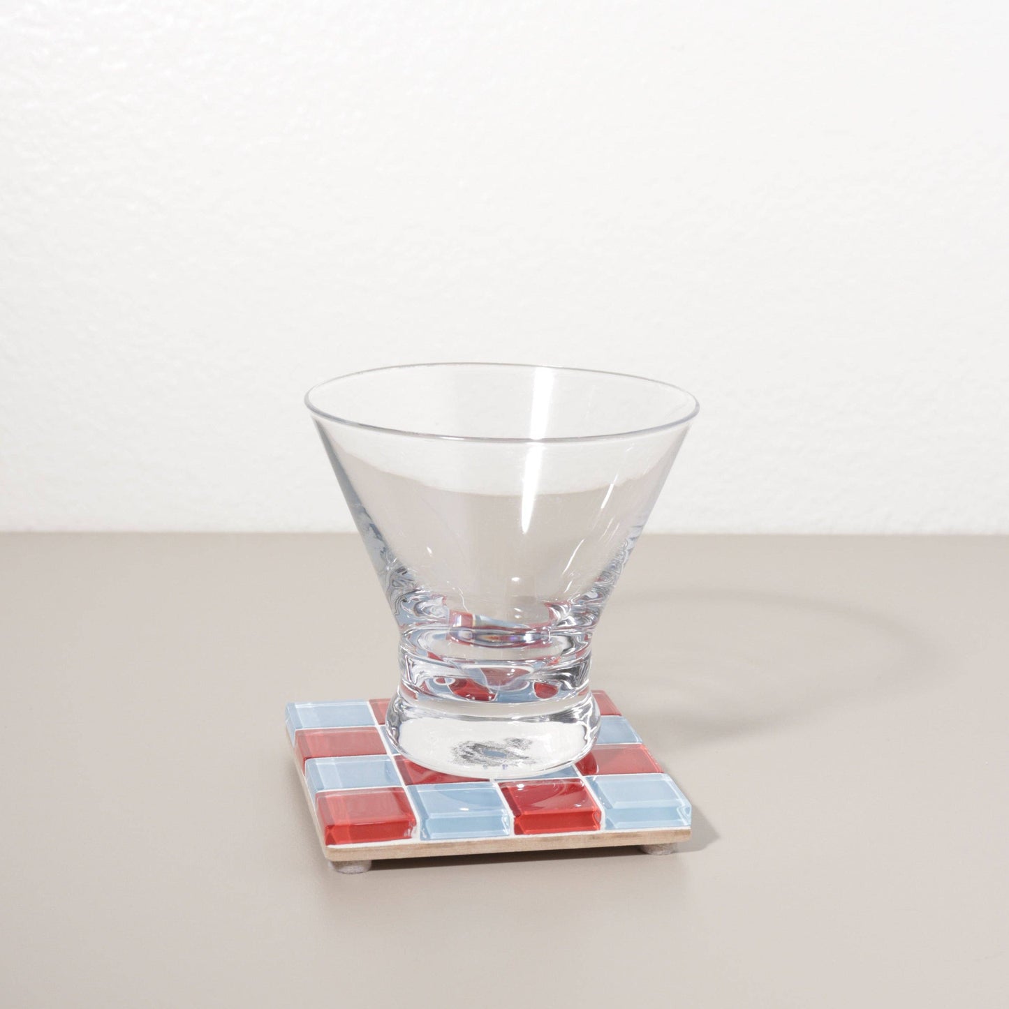 Glass Tile Coaster ~ A Love Letter