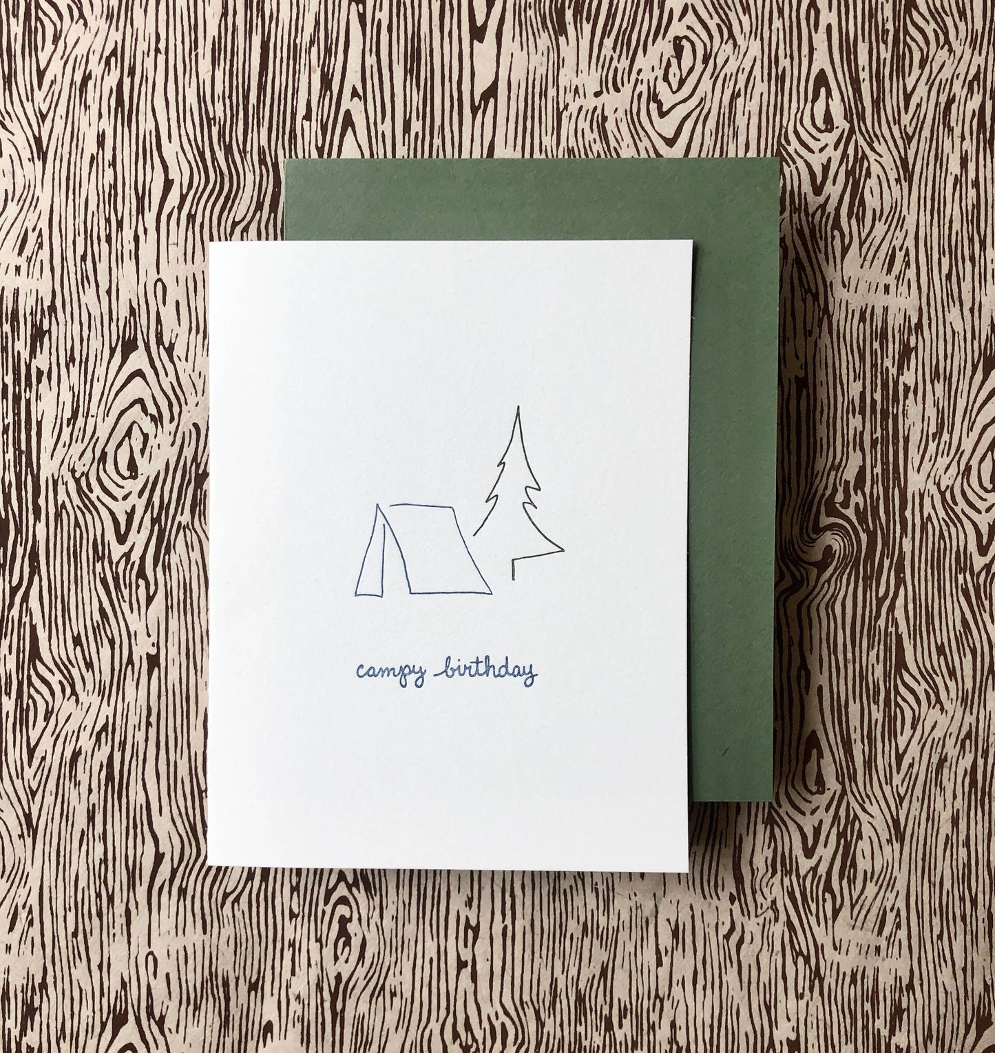 Birthday Greeting Card ~ Campy Birthday