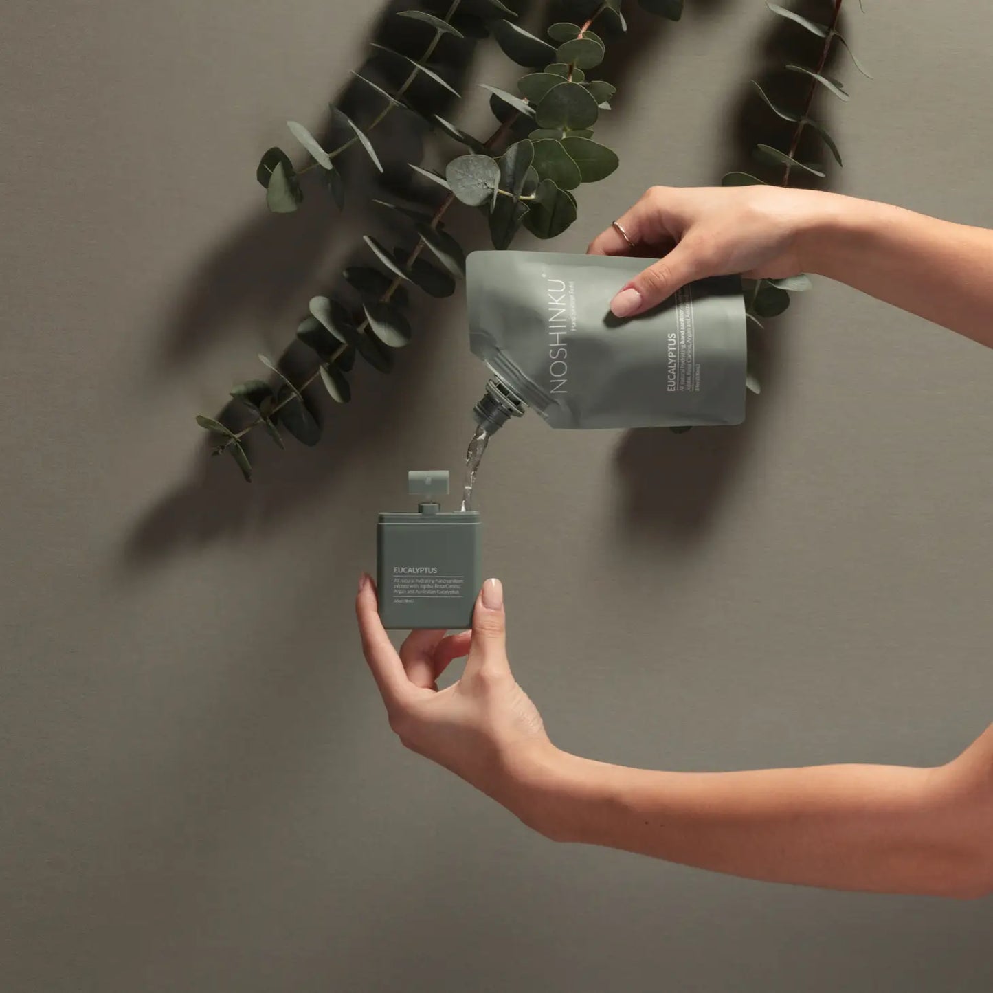 Refillable Pocket Sanitizer ~ Eucalyptus
