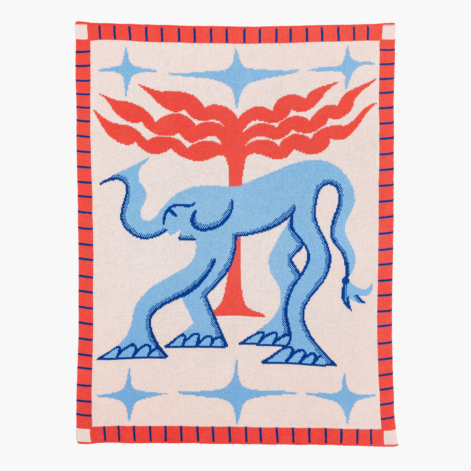 Mini Blanket ~ Jellyphant – Green Bean Boutique