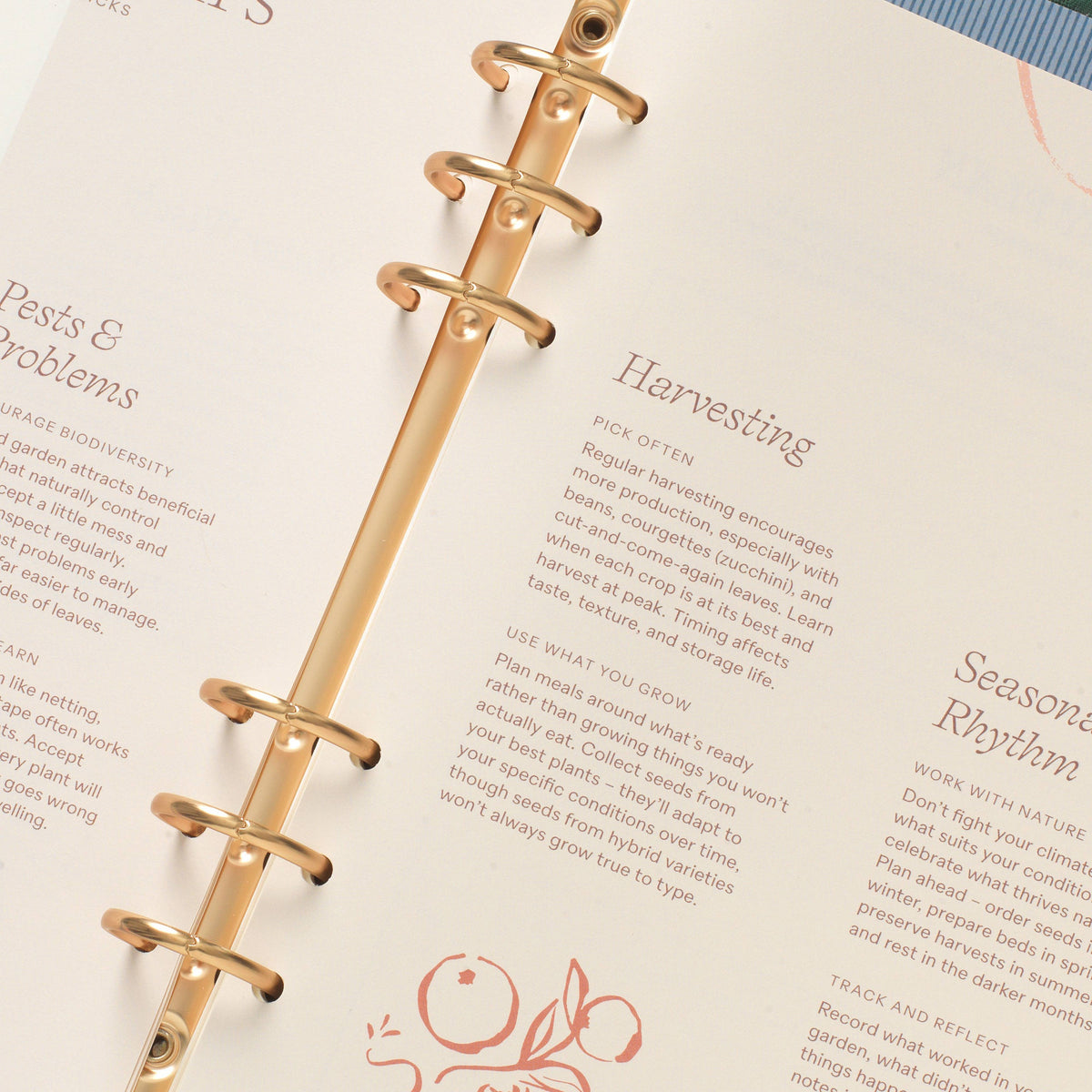 Garden Binder-Folio ~ Garden Trellis