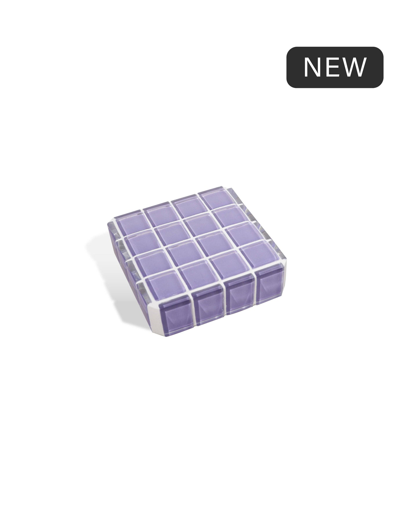 Glass Tile Cube - It's Lilac