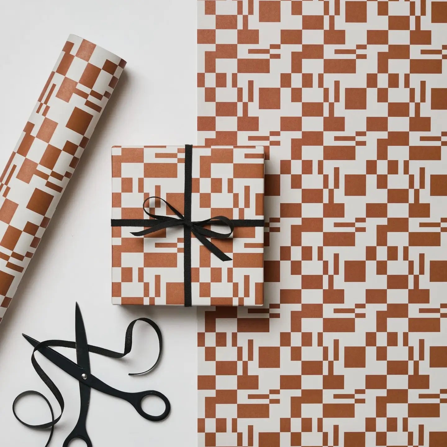 Complimentary Gift Wrapping ~ Cinnamon Mismatched Tile