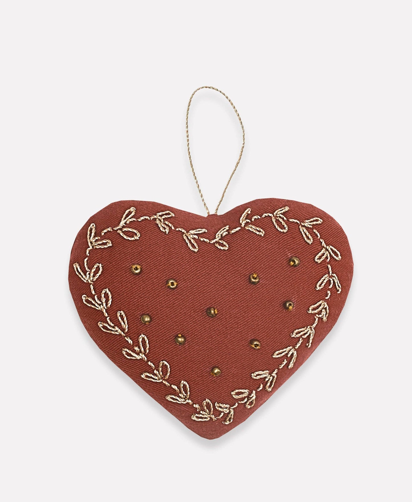 Cotton Ornament ~ Heart