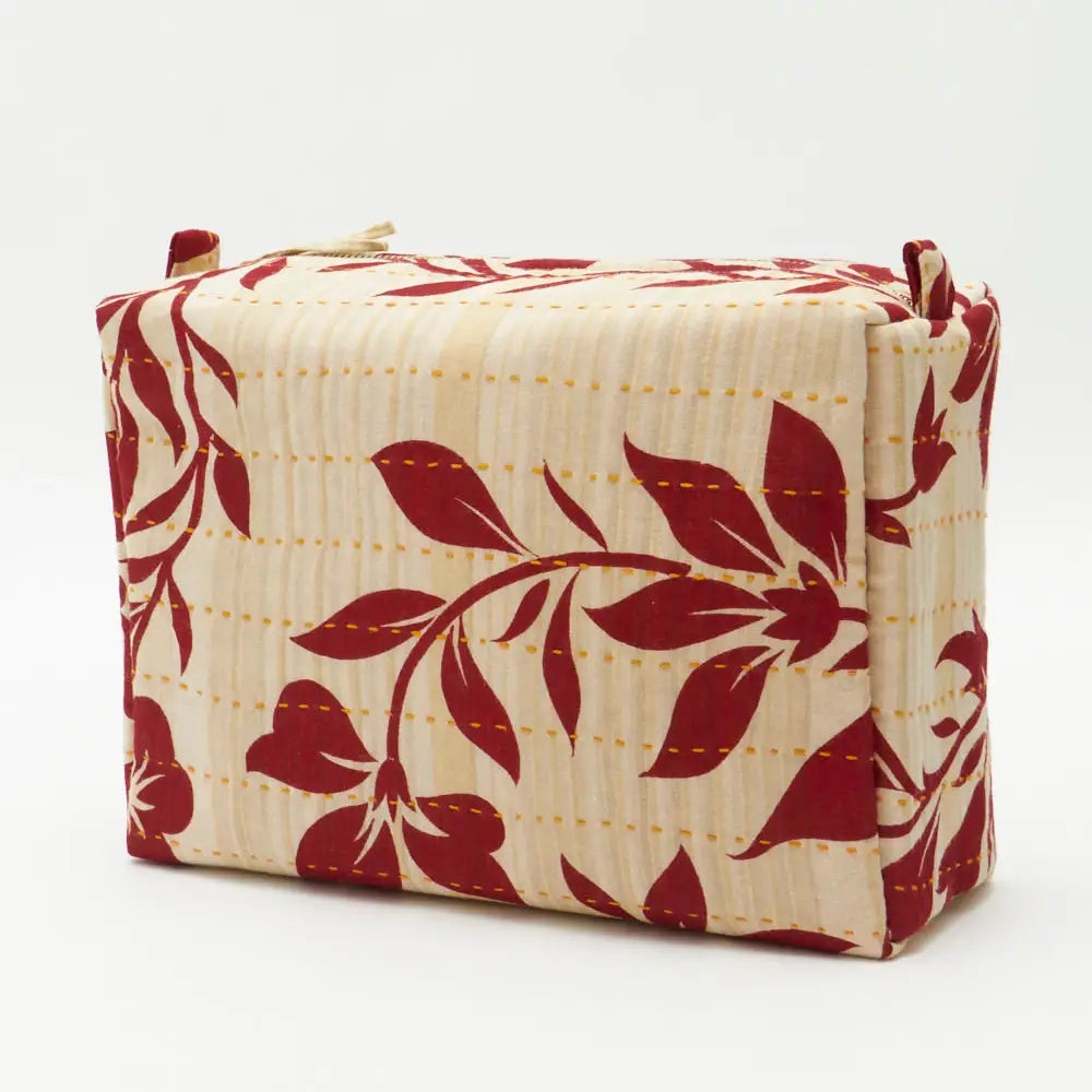 Large Toiletry Bag ~ Red Vines