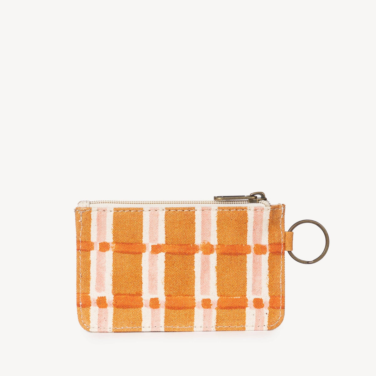 ID Pouch ~ Ember Plaid