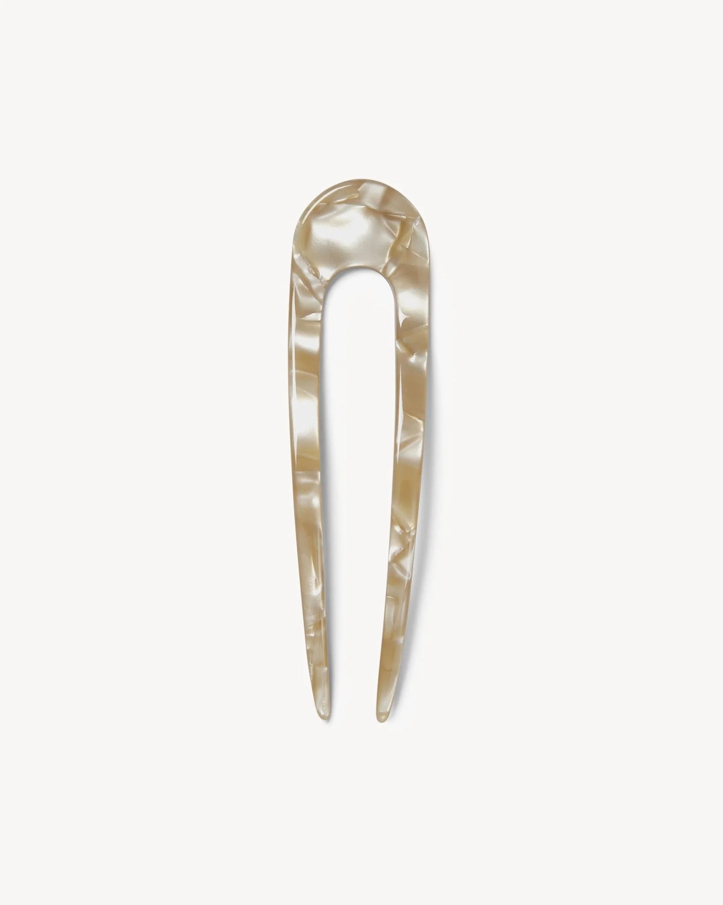 French Hairpin ~ Sand Shell