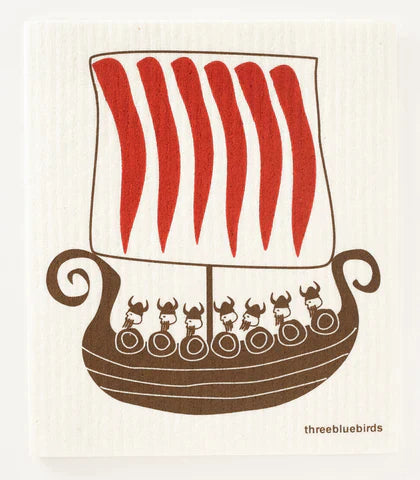Swedish Dishcloth ~ Vikings
