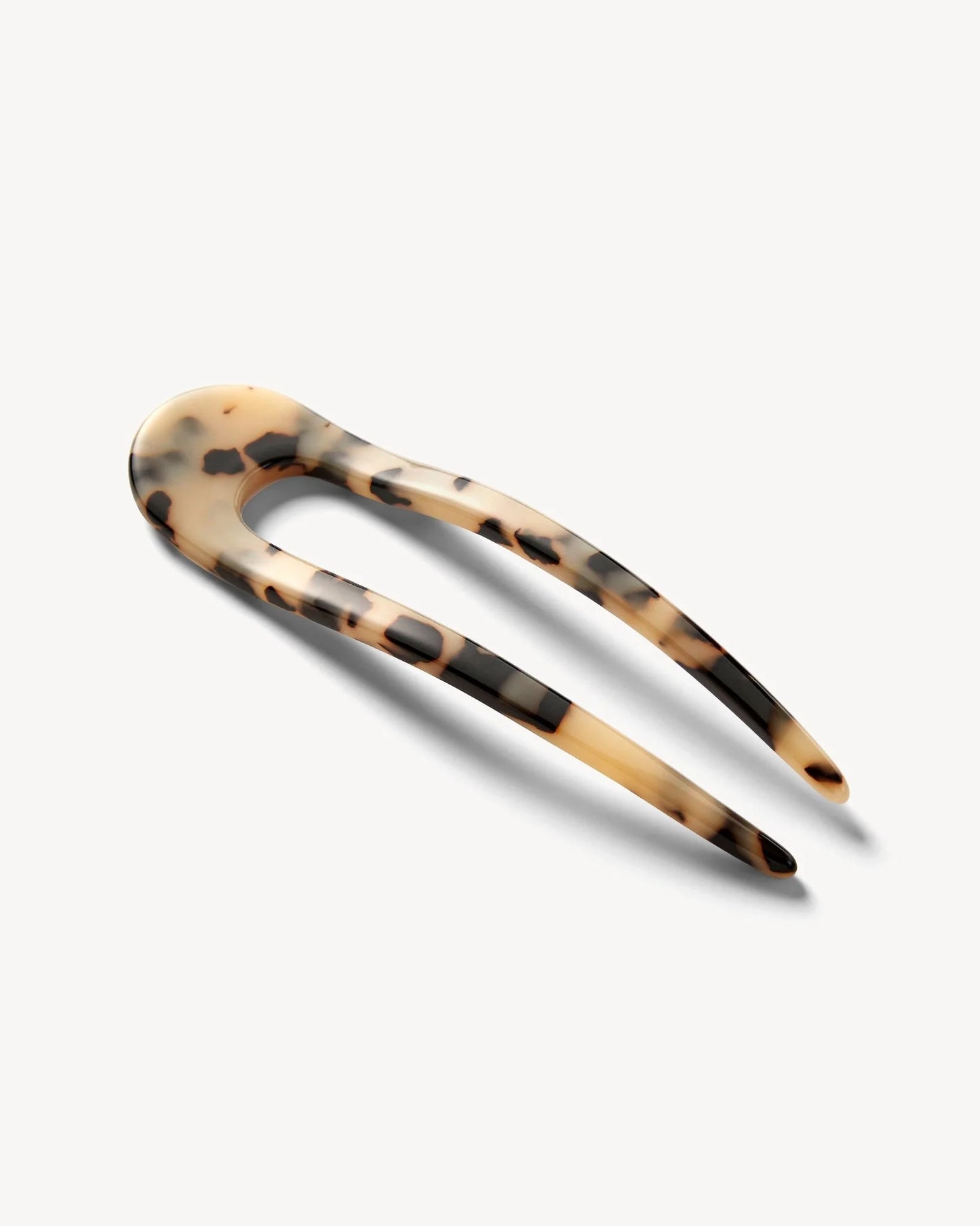 French Hairpin ~ Blonde Tortoise