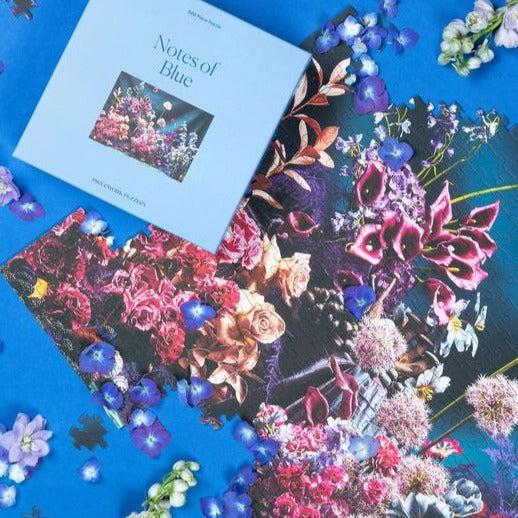 Puzzle (500 Piece) ~ Notes of Blue