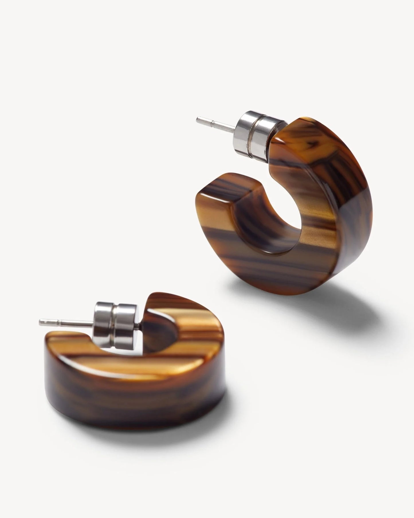 Muse Hoops ~ Tiger's Eye