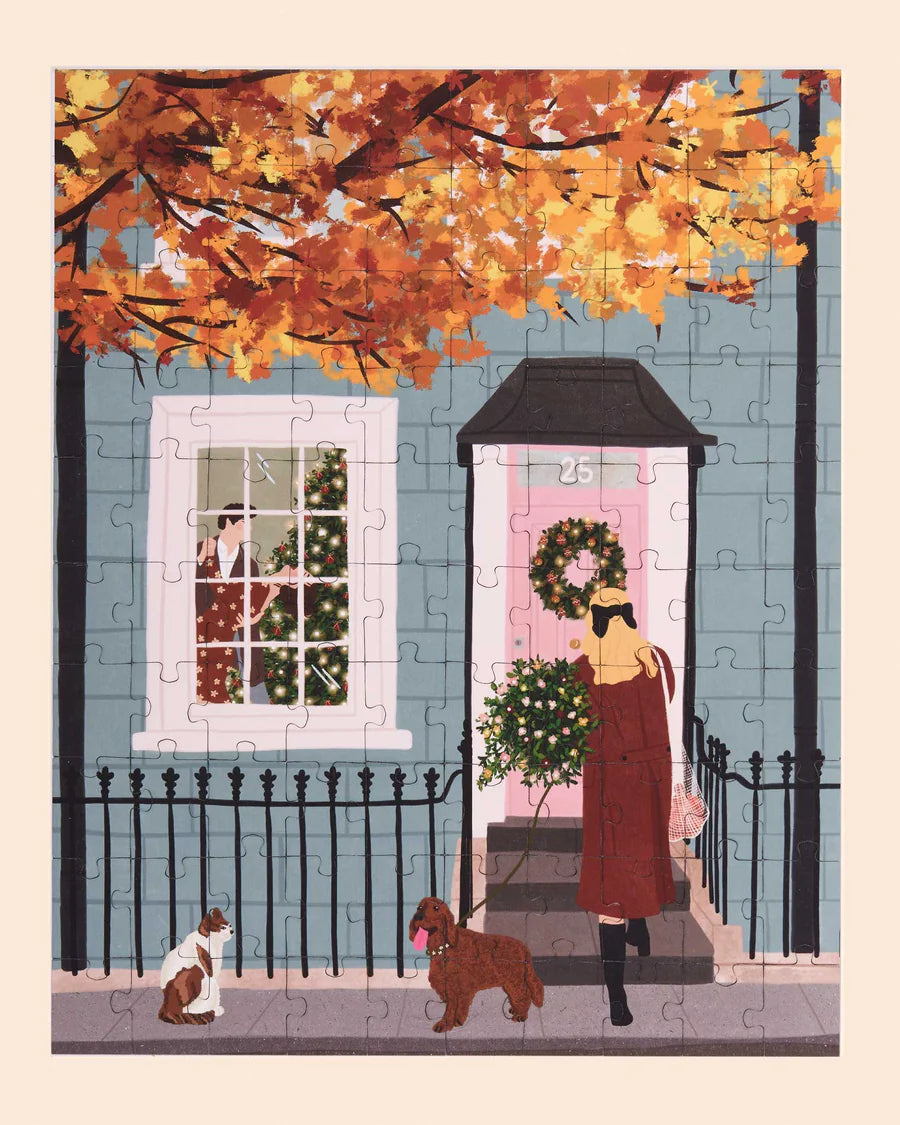 Puzzle (100 Piece) ~ The Colors of Christmas