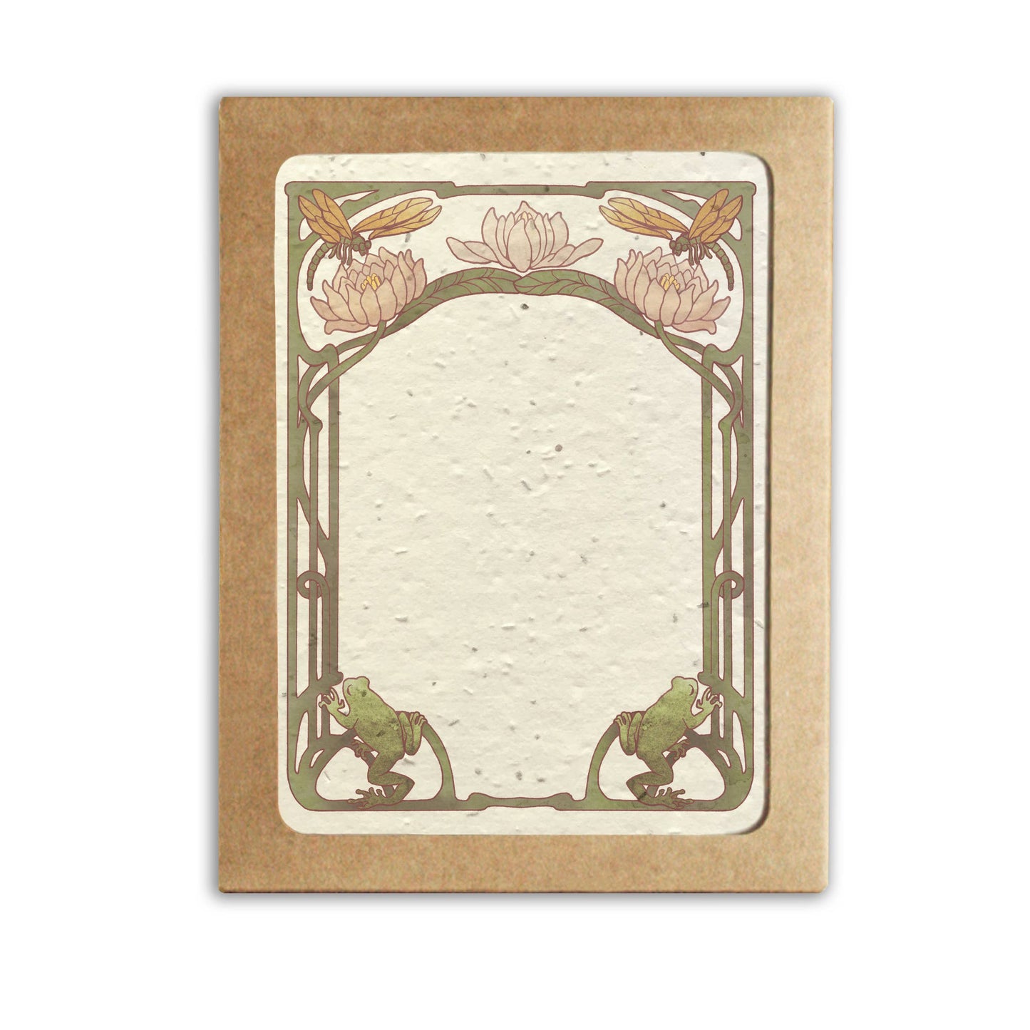 Flat Notecard Set (Plantable) ~ Pondside