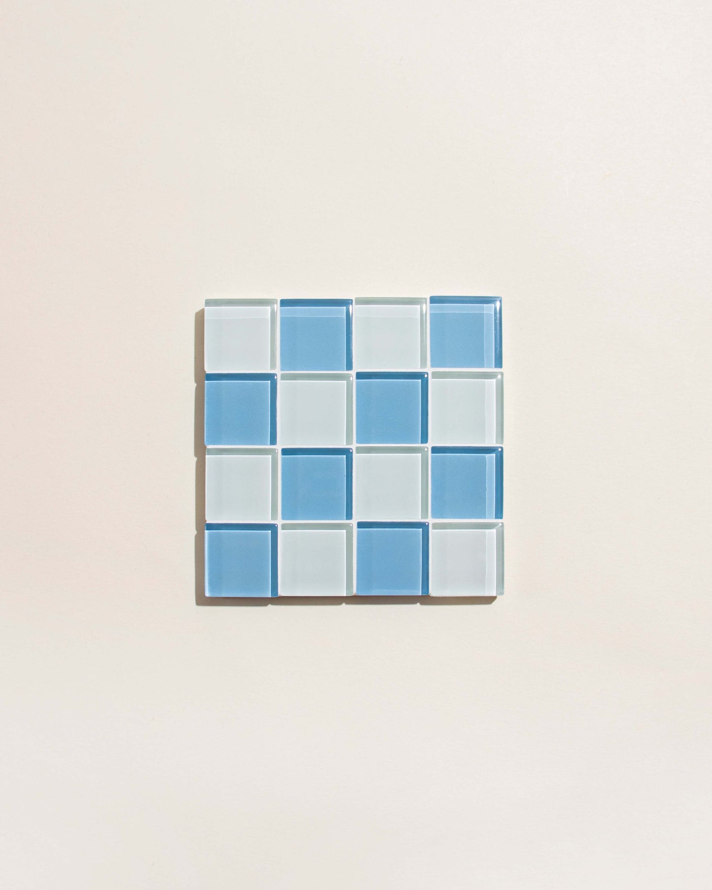 Glass Tile Coaster ~ Elderberries Milk Chocolate