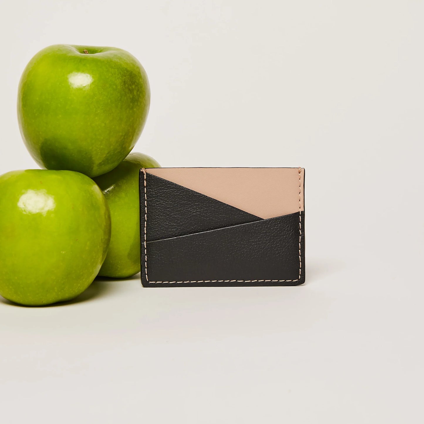 Apple Leather Puzzle Cardholder