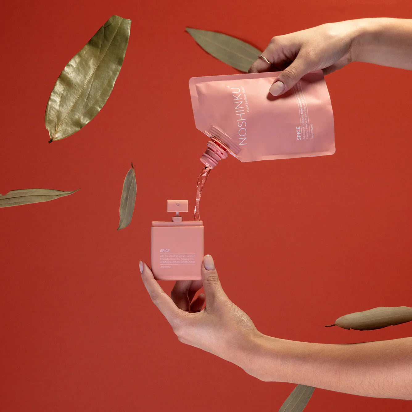 Refillable Pocket Sanitizer ~ Spice