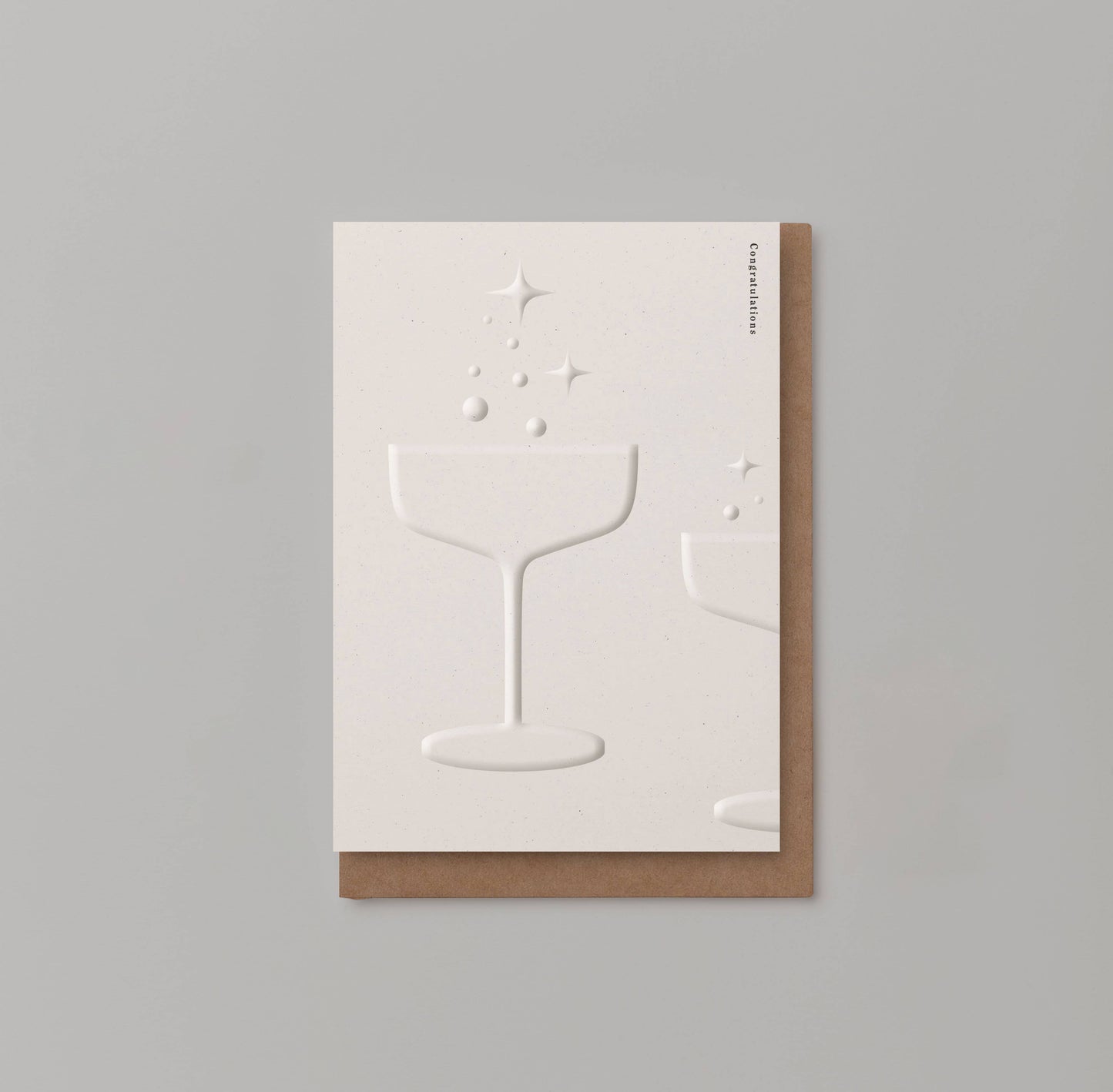Greeting Card ~ Congratulations (Embossed)
