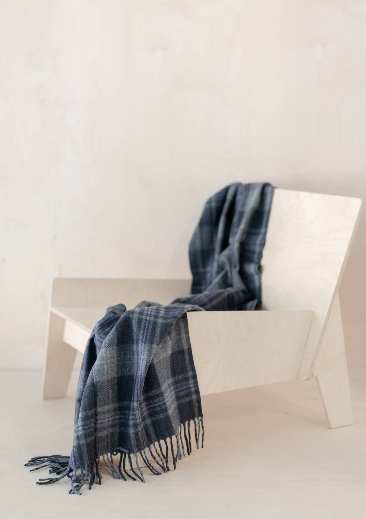 Couch Throw ~ Persevere Flint Grey Tartan