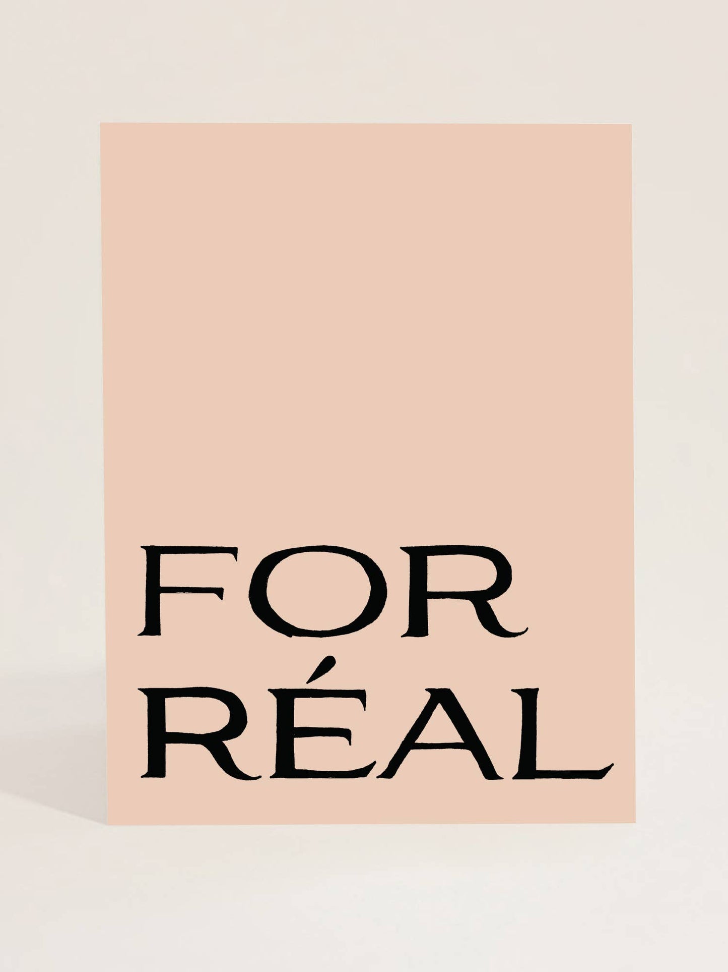 Art Print ~ For Réal (11x14")