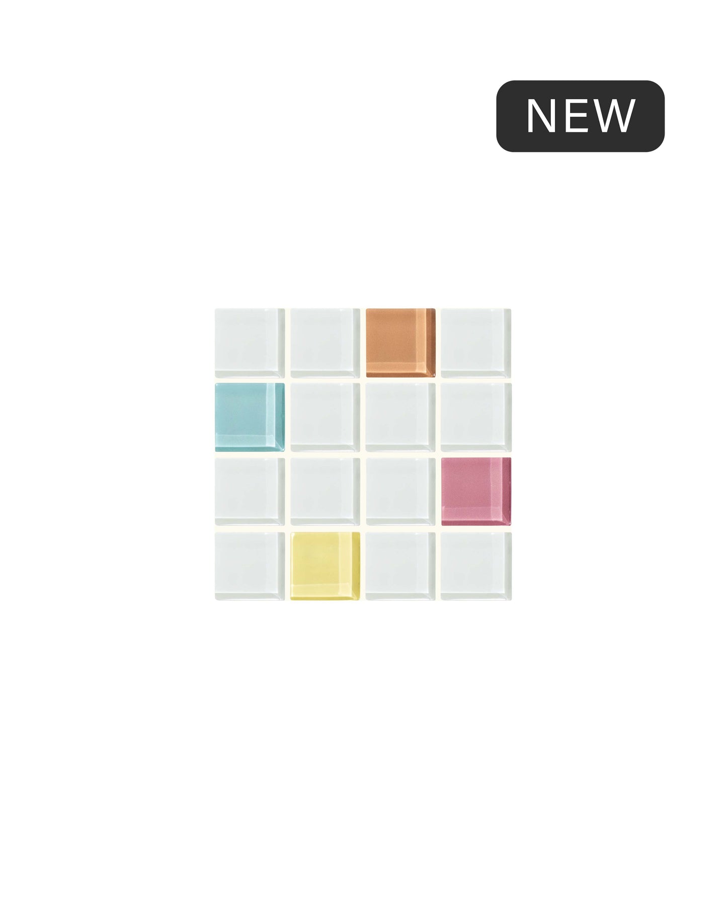 Glass Tile Coaster ~ Randomness