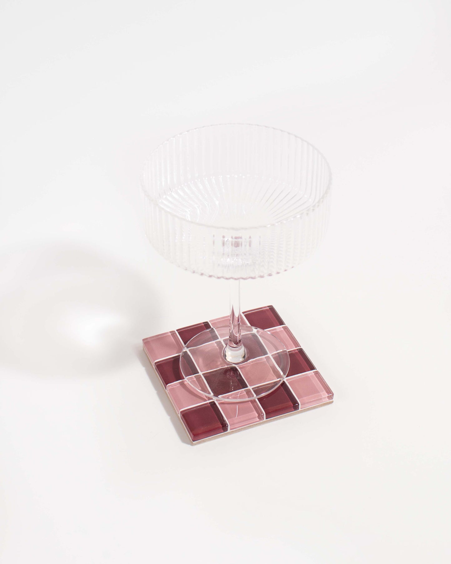Glass Tile Coaster ~ The Sweetest Love