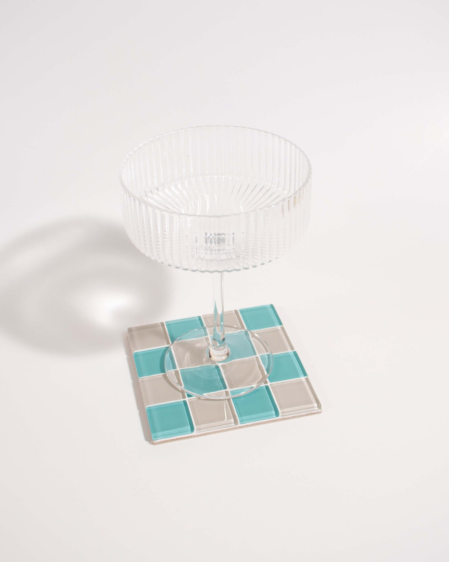 Glass Tile Coaster ~ La French