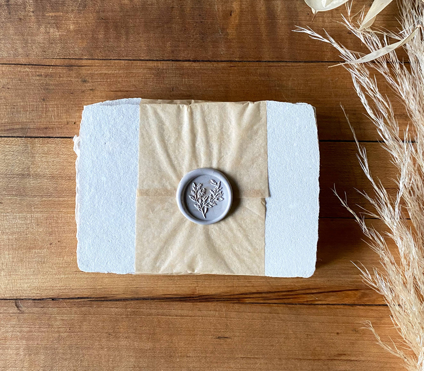 Handmade Notecards (Set of 10) ~ Walnut