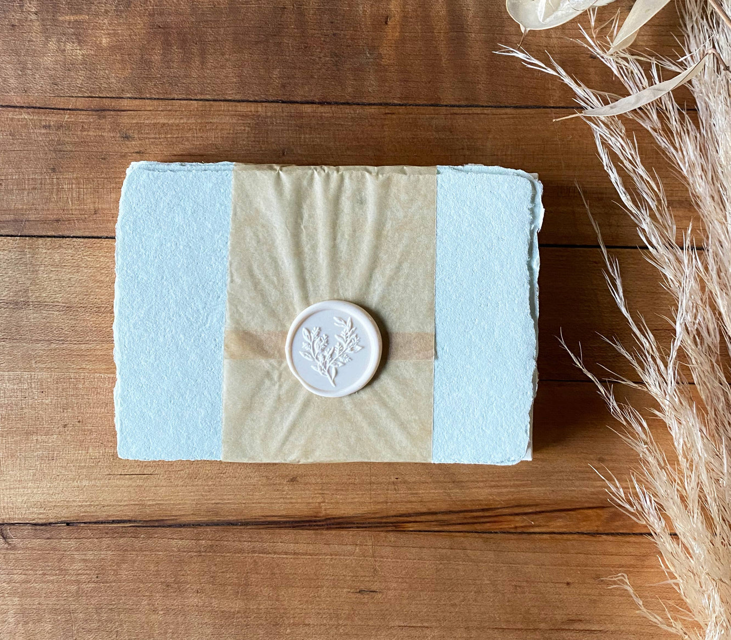 Handmade Notecards (Set of 10) ~ Sage