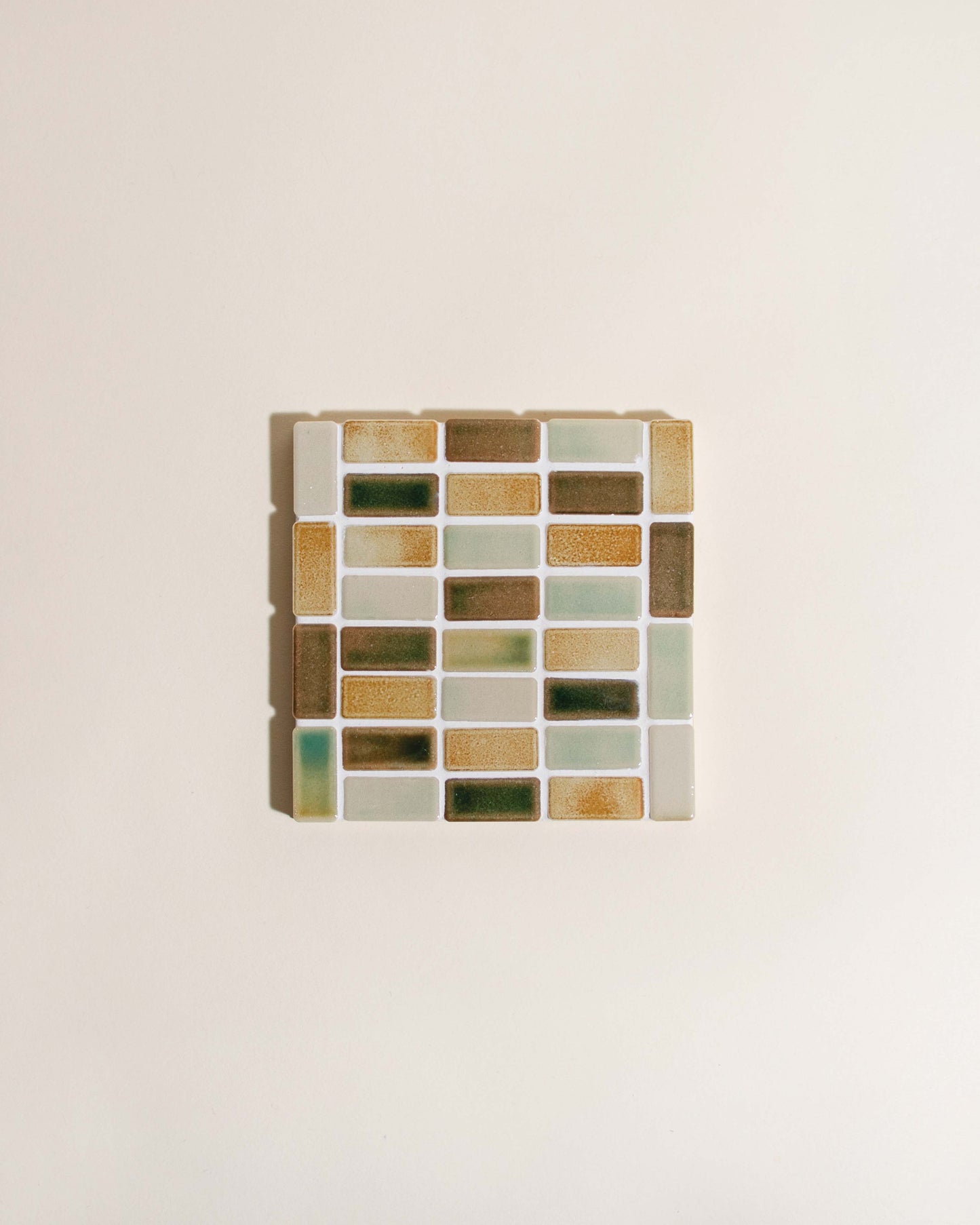 Glass Bowl Coster (Mosaic) ~ Le Rustique