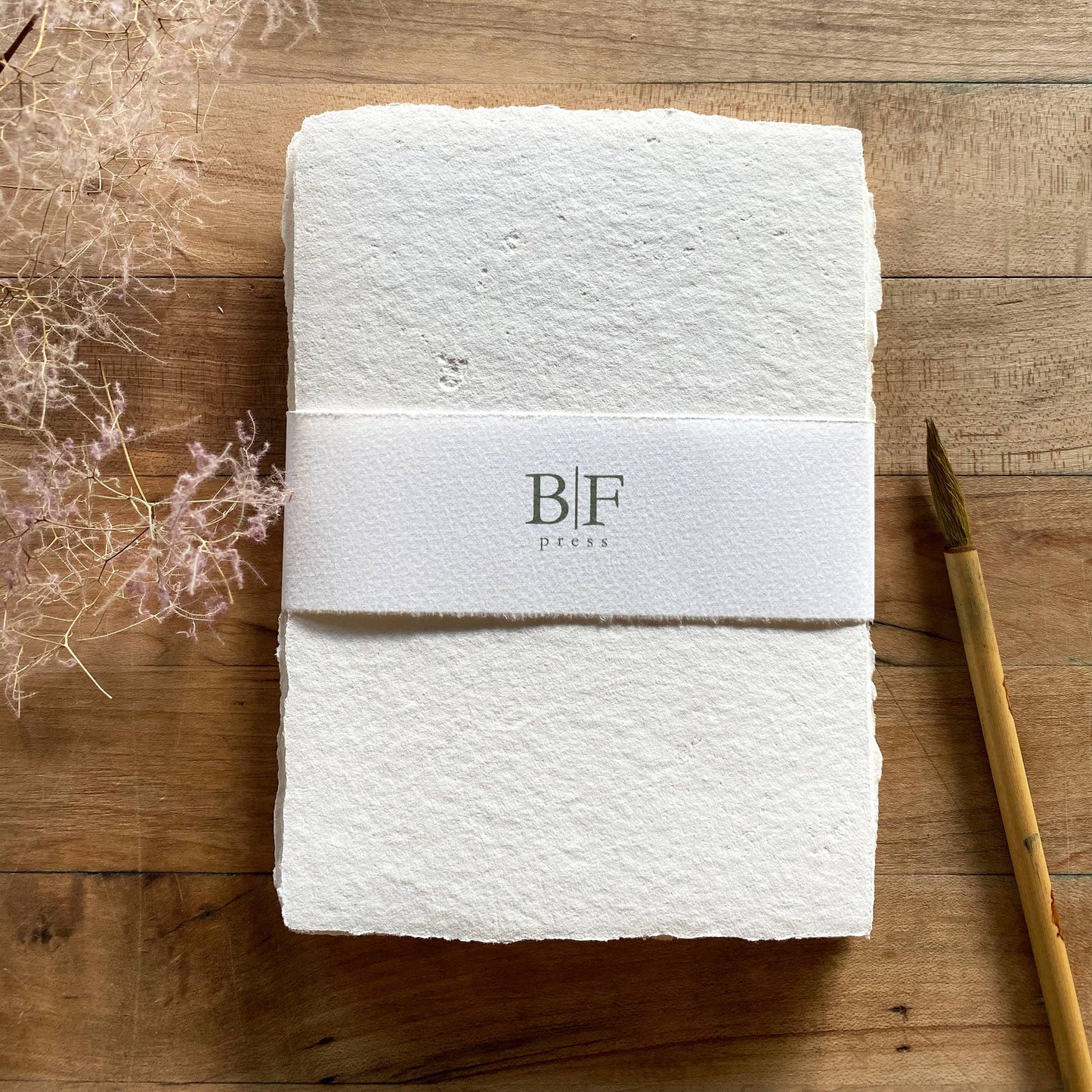 Handmade Paper (Set of 6) ~ White