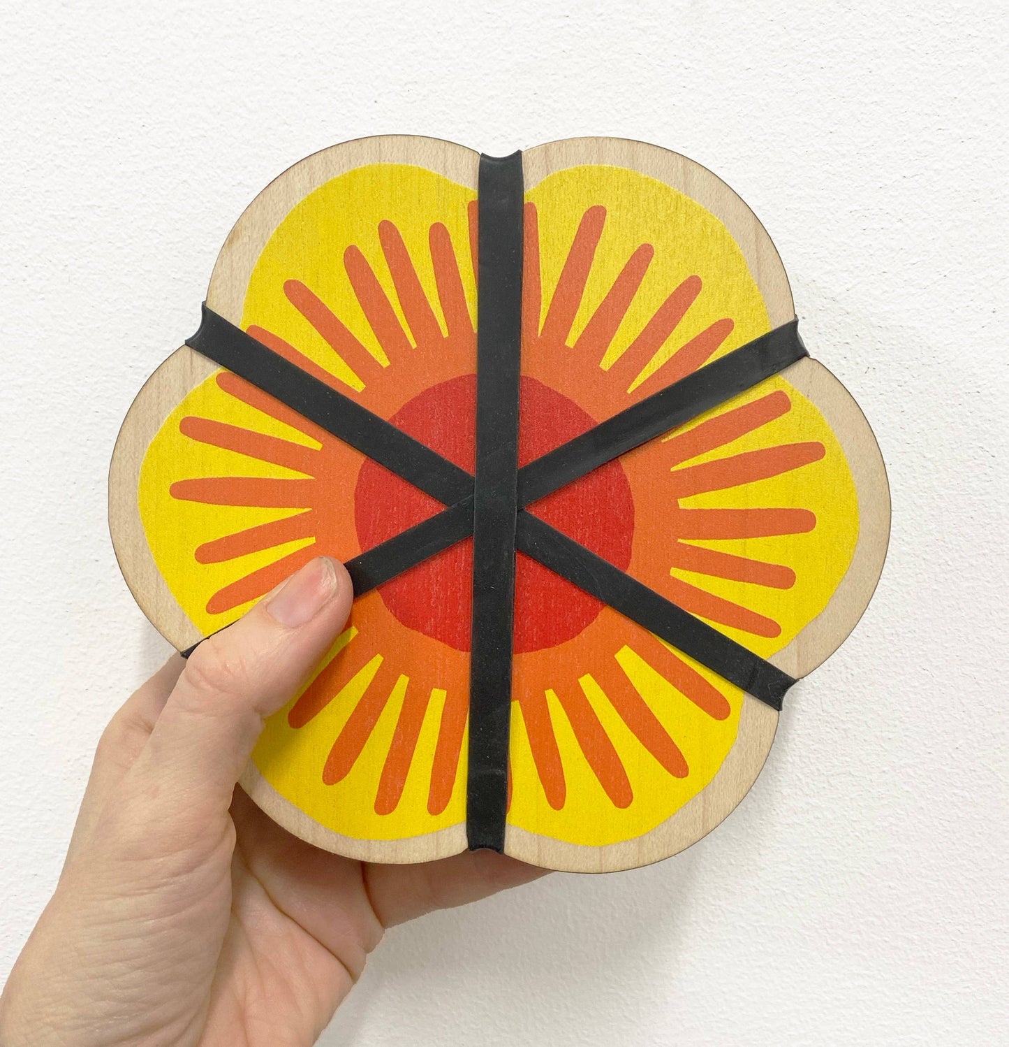 Flower Shaped Press - Yellow