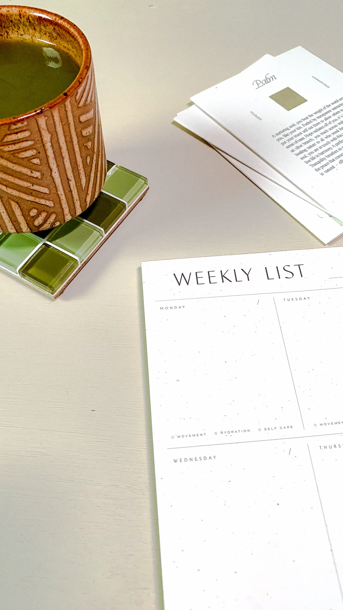 Weekly List Pad