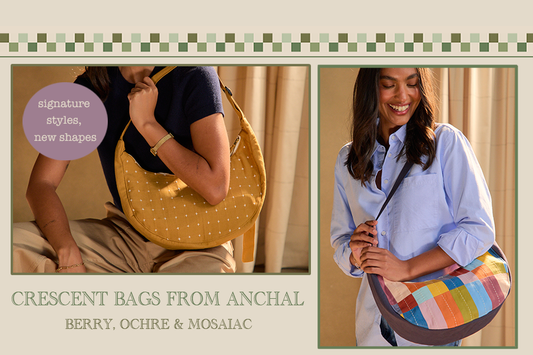 Crescent Bags from Anchal