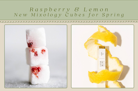 Raspberry, Lemon, & London Fog ~ Sugar Cubes for Spring